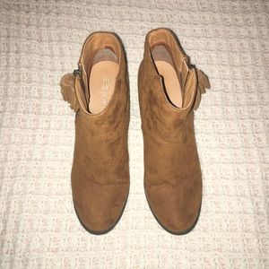 Autumn Boho Heel Ankle Boots